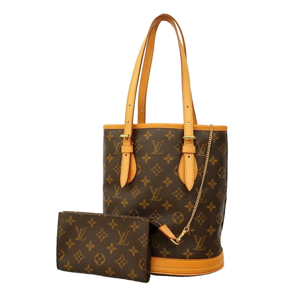 LOUIS VUITTON Authentic Brown Monogram Tote Bag